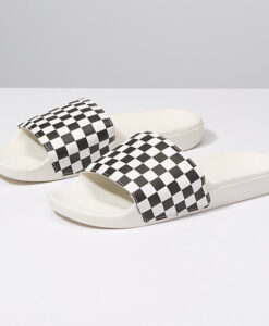 checker vans slides