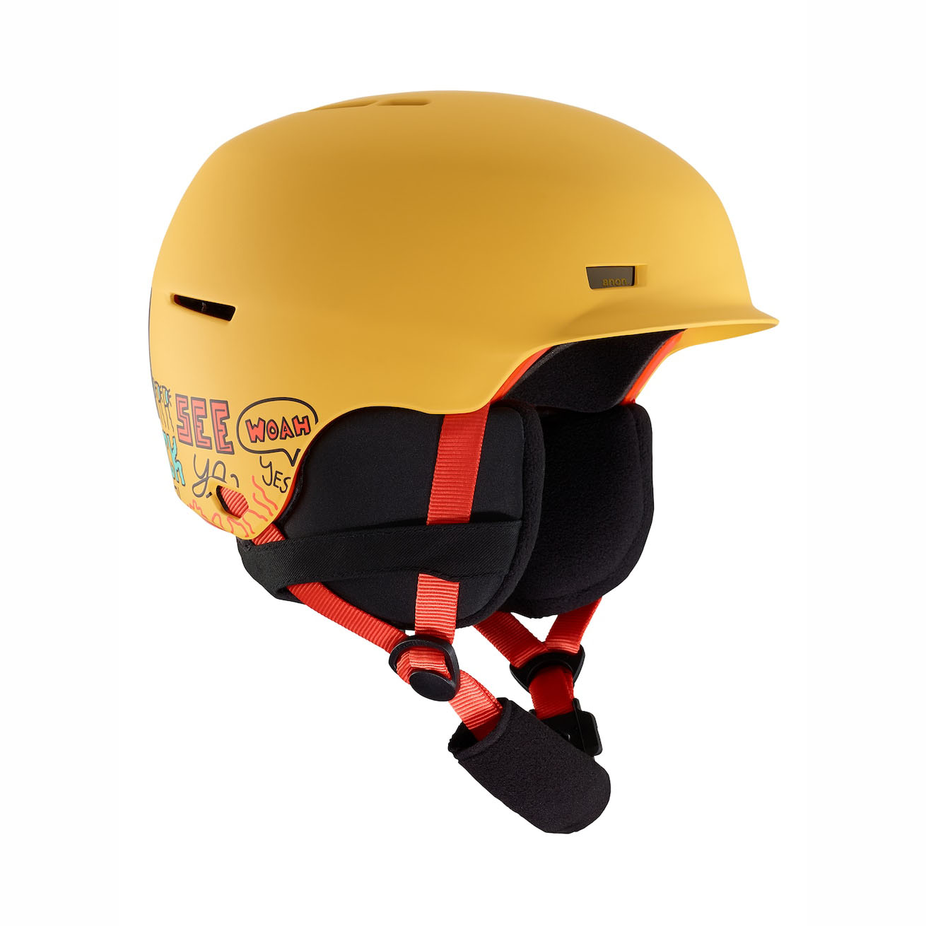 Anon Kids/’ Flash Durable Ski//Snowboard Helmet with Brim