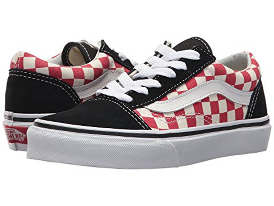 vans red checkered shoes