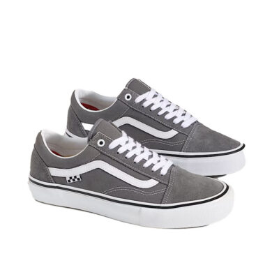 Vans Skate Old Skool Pewter/White