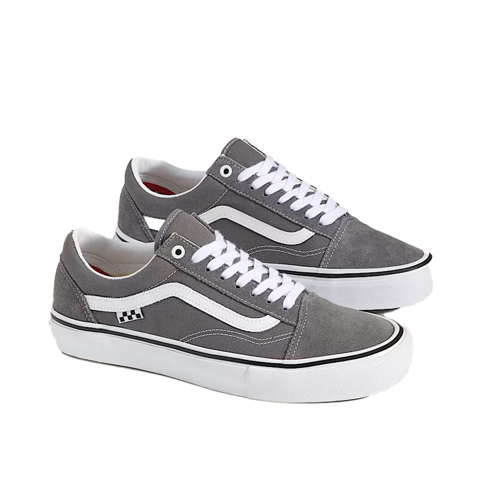 Vans Skate Old Skool Pewter/White